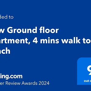 Apartment New Ground Floor Apartment, 4 Mins Walk To Beach, Bournemouth